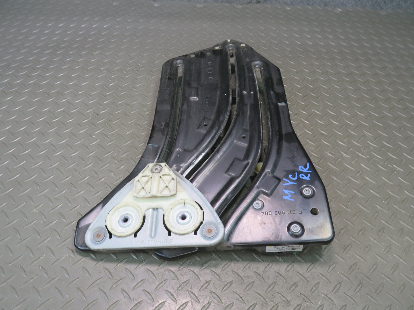 09-15 Mini Cooper R57 Convertible Rear Right Window Regulator w Motor OEM