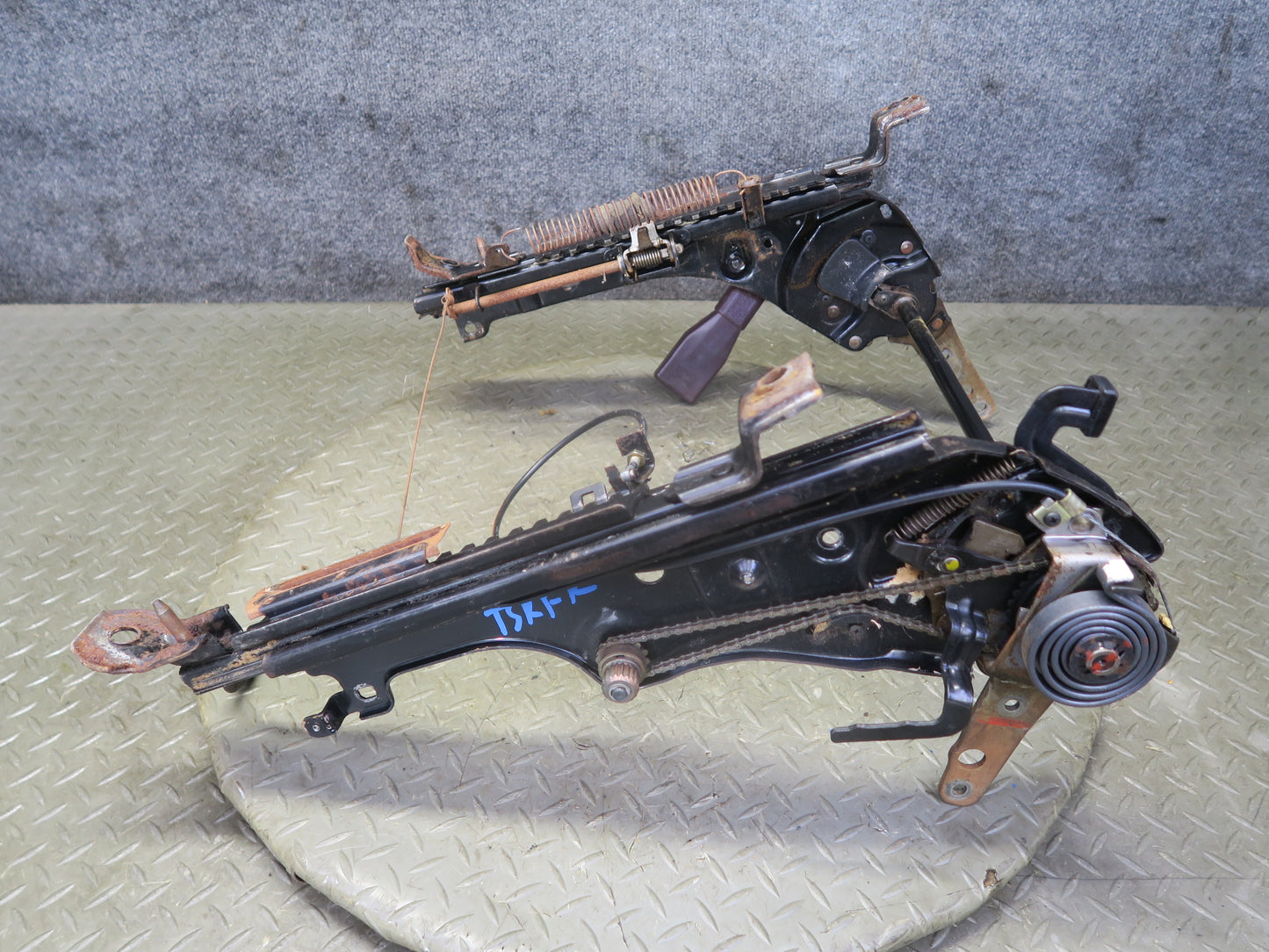 86-88 Toyota Supra MA70L Front Right Seat Lower Frame Track OEM