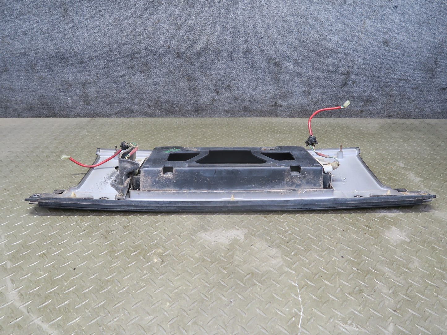 86-88 Toyota Supra MA70L Rear Trunk Tailgate Licence Plate Trim Panel Lights OEM
