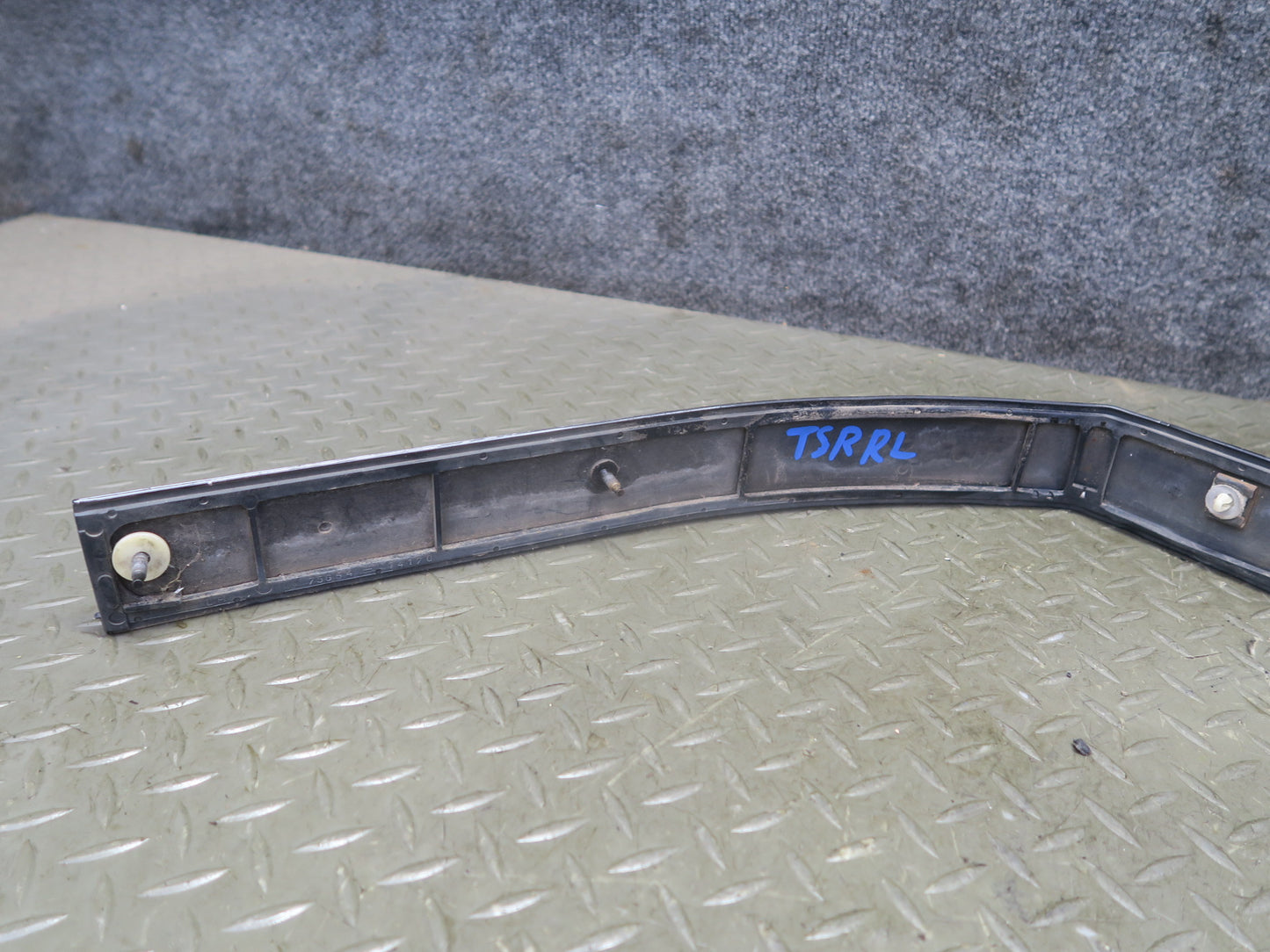 86-88 Toyota Supra MA70L NON Turbo Set of 2 Rear Bumper Quarter Molding Trim OEM