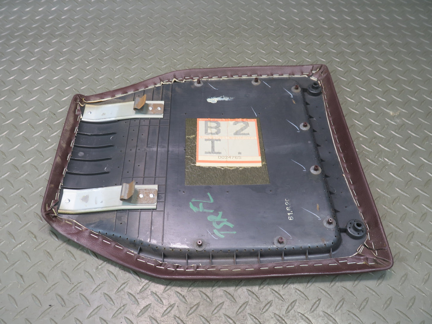 86-88 Toyota Supra MA70L Front Left Seat Back Trim Cover Panel OEM