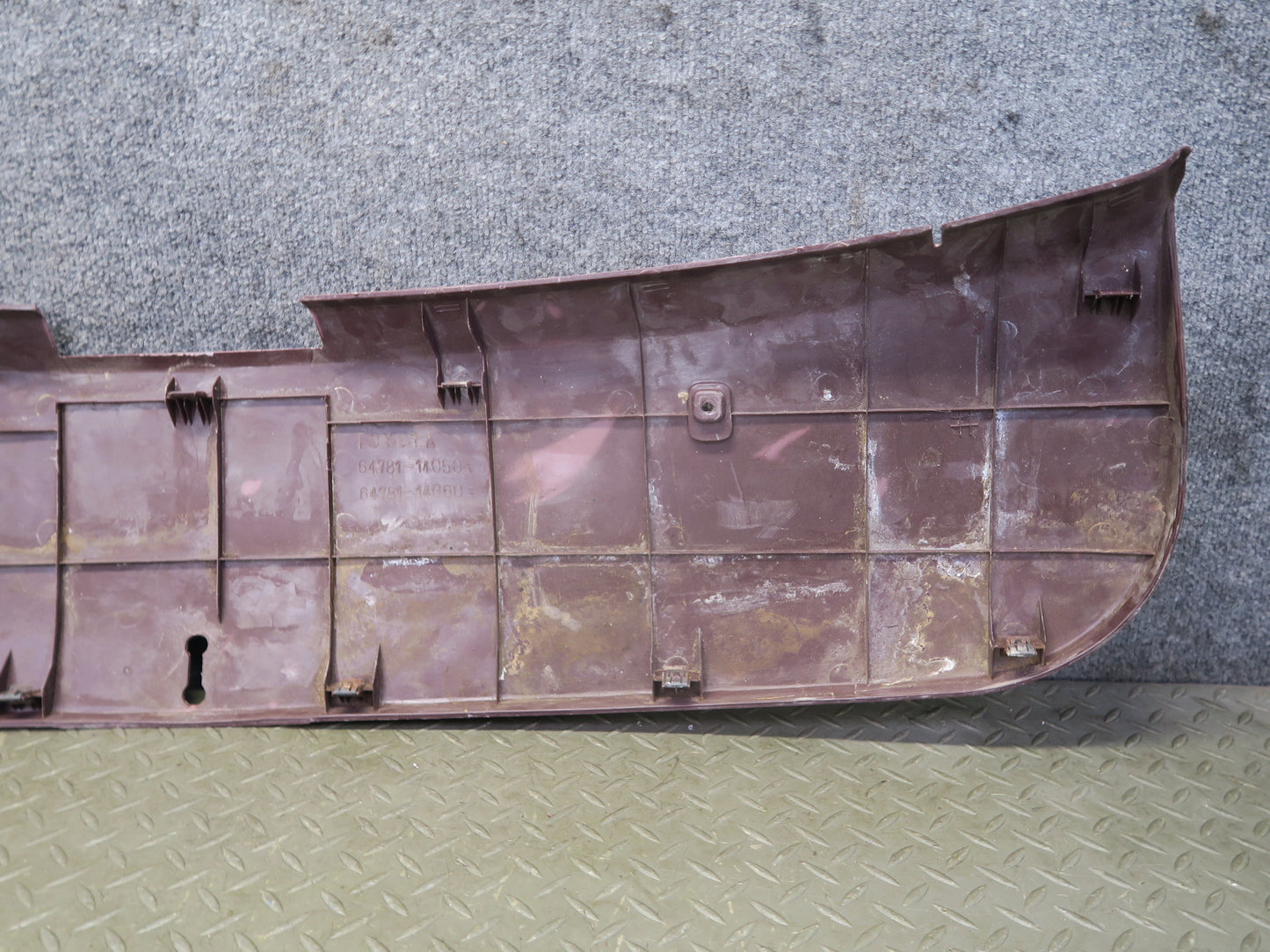 86-92 Toyota Supra MA70L Rear Trunk Tailgate Hatch Trim Panel 64781-14050 OEM