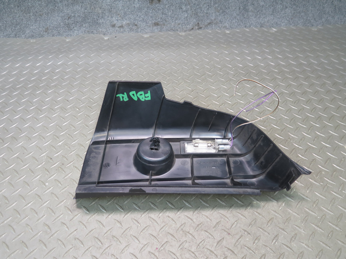 94-99 BMW E36 328iC Convertible Rear Left Right Tail Light Access Panel Set OEM