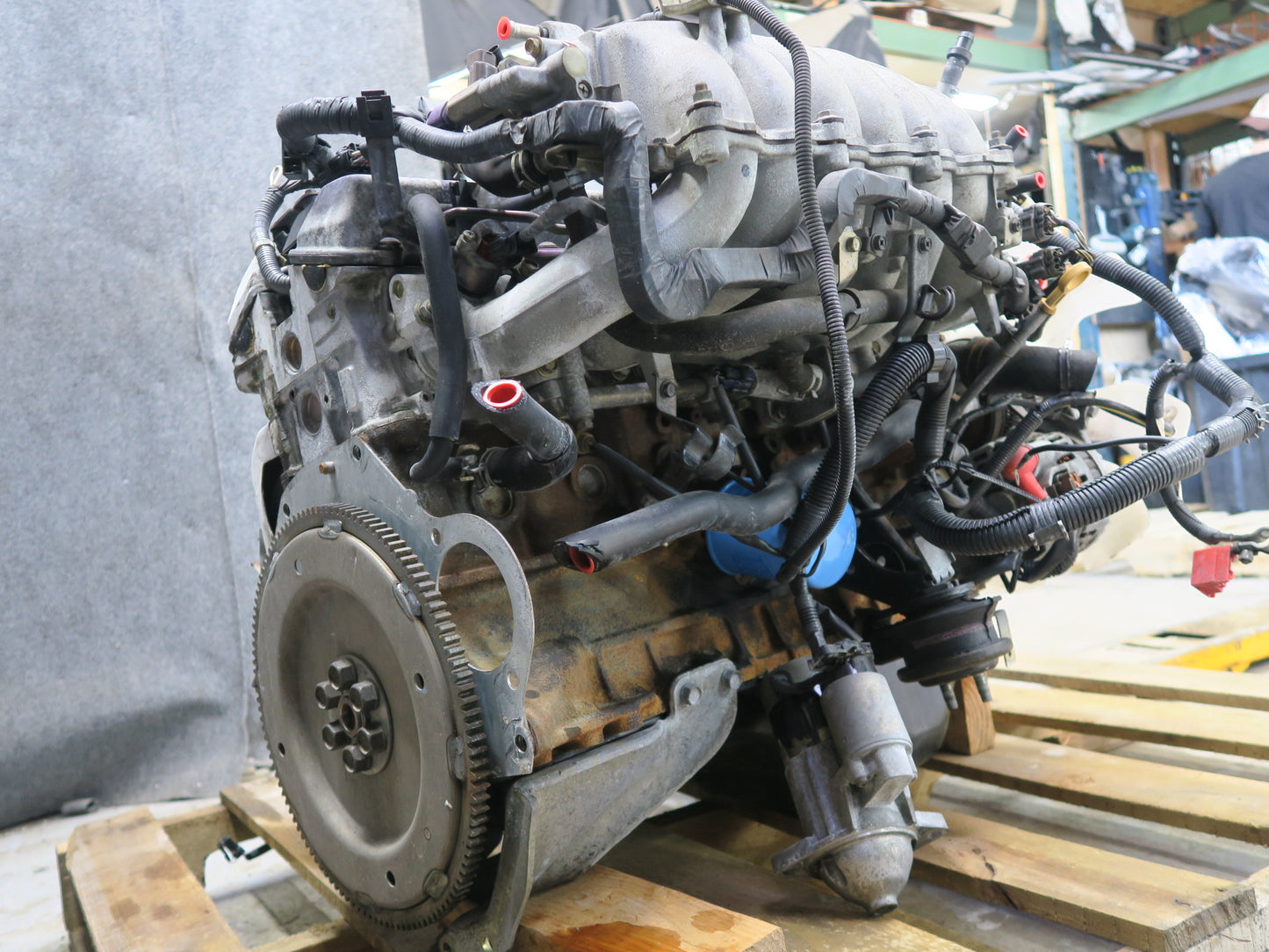 96-98 Nissan Stagea WGC34 RB25DE RWD NA A/T Complete Engine Motor 33K Miles OEM