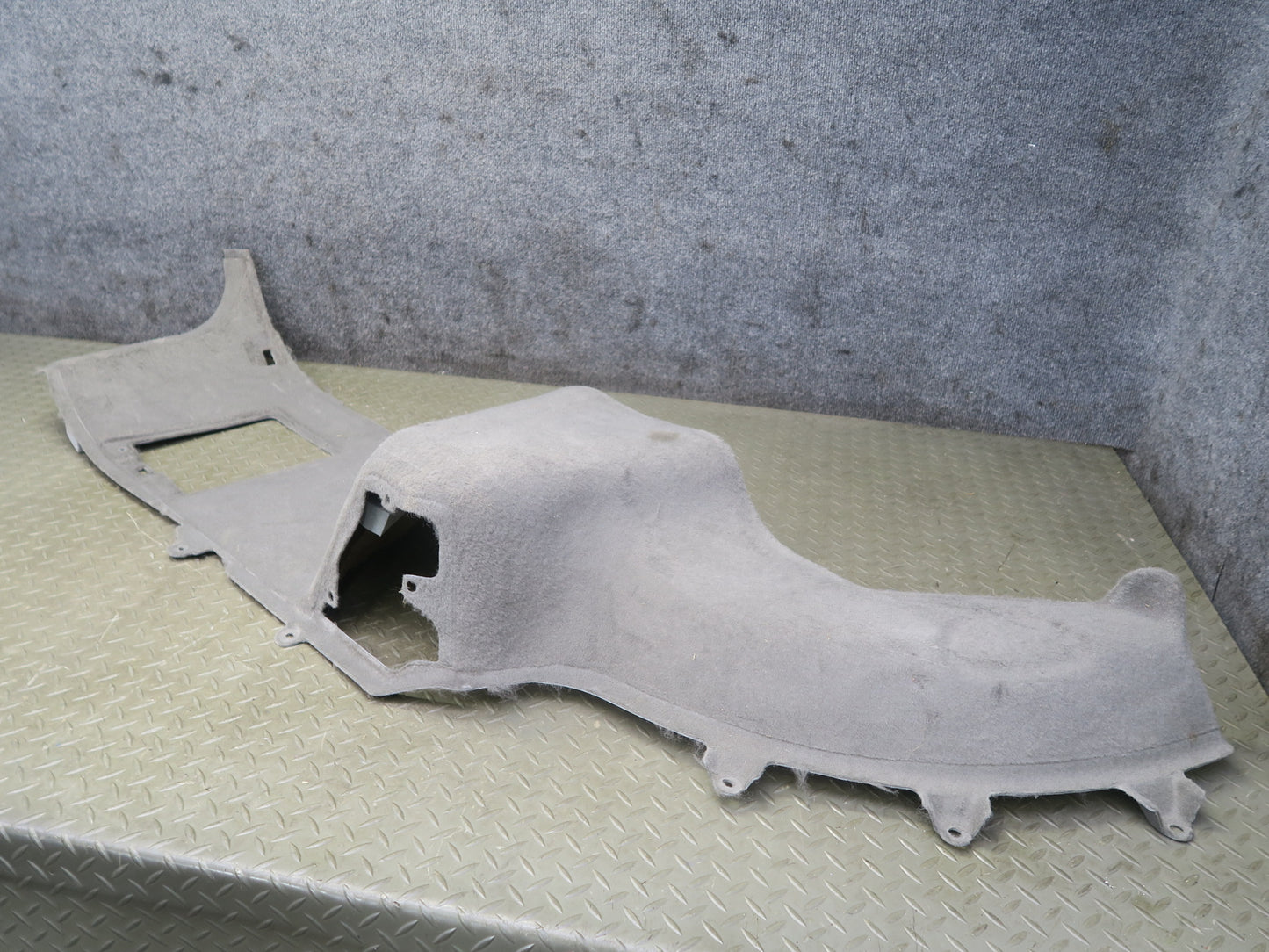 96-98 Nissan Stagea WGC34 Set of 2 Rear Trunk Left & Right Trim Panel Gray OEM