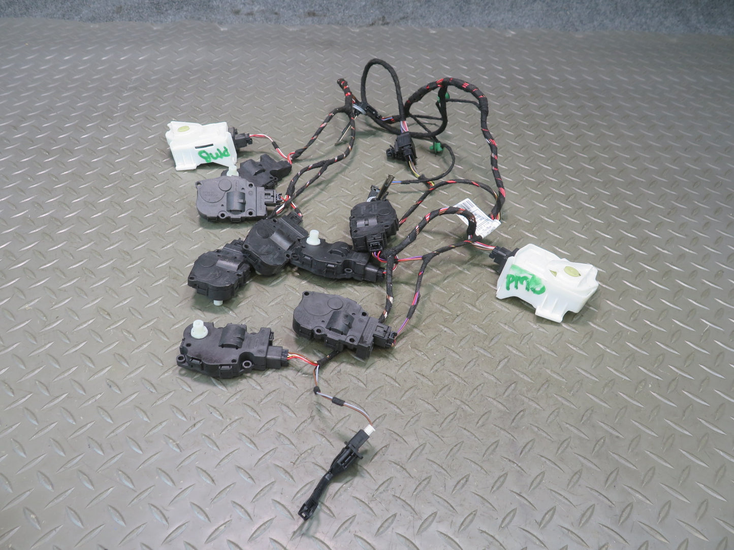 2015-2025 Porsche Macan A/C Heater Flap Door Actuator Motor Wiring Set