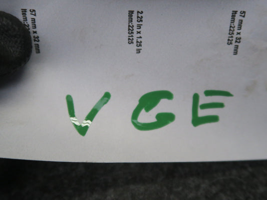 2008 VW Golf MK5 R32 2-DOOR Rear Right Upper Sport Seat Cushion Anthracite OEM