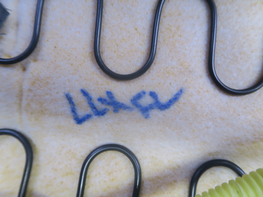 03-07 Lexus UZJ100L LX470 Front Left Seat Upper Backrest Leather Cushion Ivory