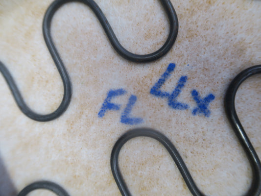 2003-2007 Lexus UZJ100L LX470 Front Left Seat Lower Leather Cushion Ivory