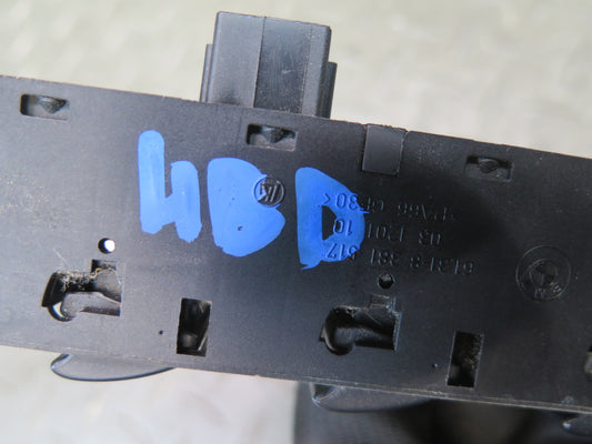 01-06 BMW E46 330Ci Convertible Left Master Power Window Switch 6902183 OEM
