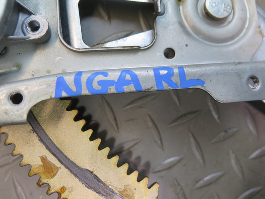 95-97 Nissan Gloria Cedric HY33 Rear Left Door Window Regulator w Motor OEM