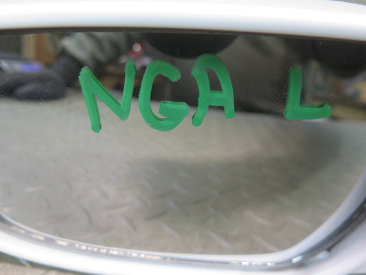 95-97 Nissan Gloria HY33 Front Left Door Side View Power Mirror White OEM