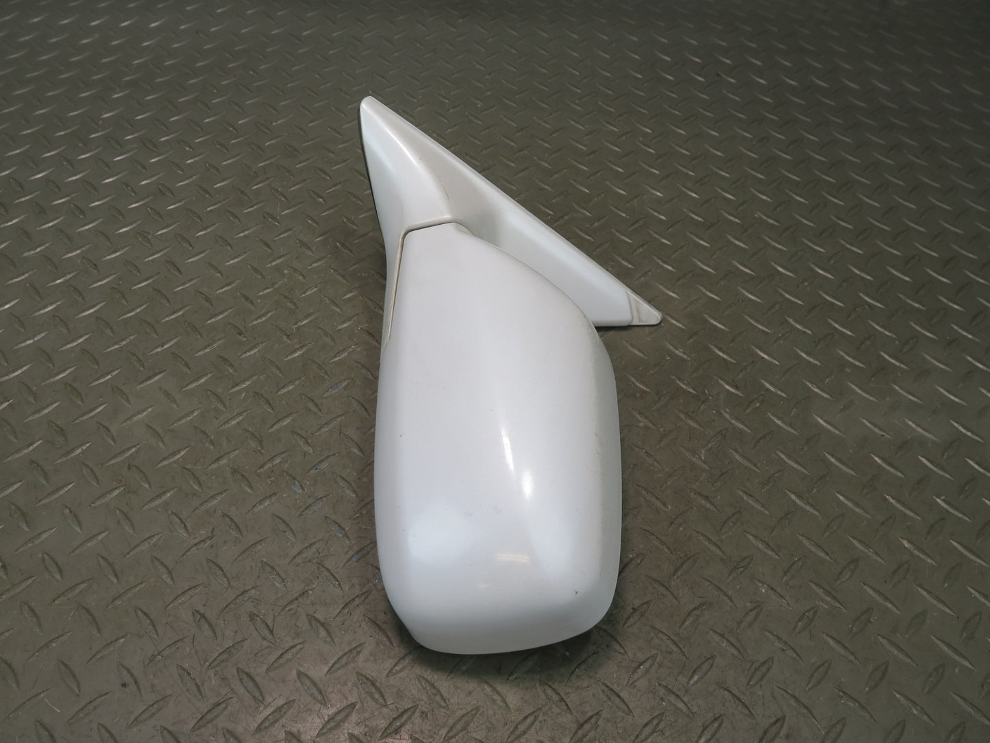 95-97 Nissan Gloria HY33 Front Left Door Side View Power Mirror White OEM