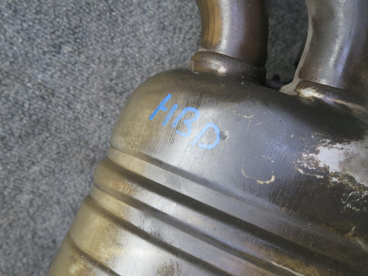 01-06 BMW E46 330ci Convertible Rear Exhaust Muffler 7502553 OEM