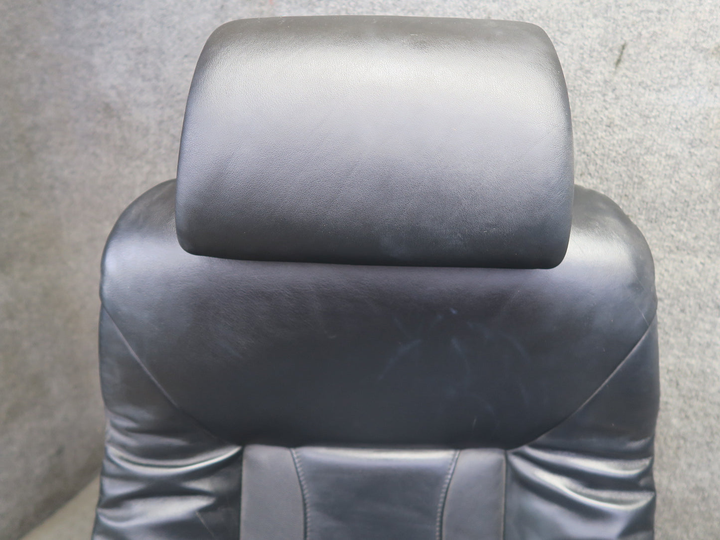 05-06 BMW E53 X5 Front & Rear Comfort Leather Heated Seat Bolster Set Black OEM