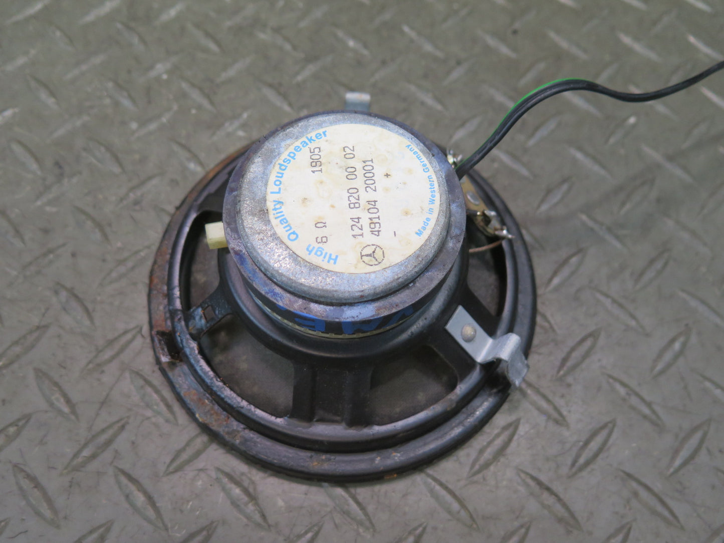 86-93 Mercedes W124 300E Set of 2 Left & Right MID Range Speaker 1248200002 OEM