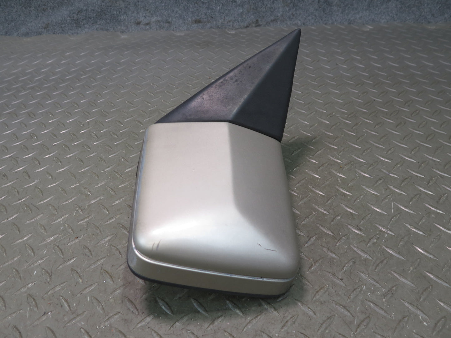 90-93 Mercedes W124 300E Right Door Exterior Side View Mirror Smoke Silver OEM