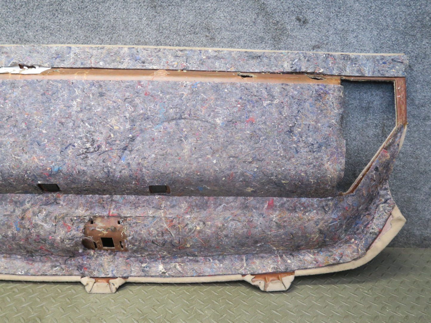 90-93 Mercedes W124 300E Sedan Rear Deck Shelf Trim Panel OEM