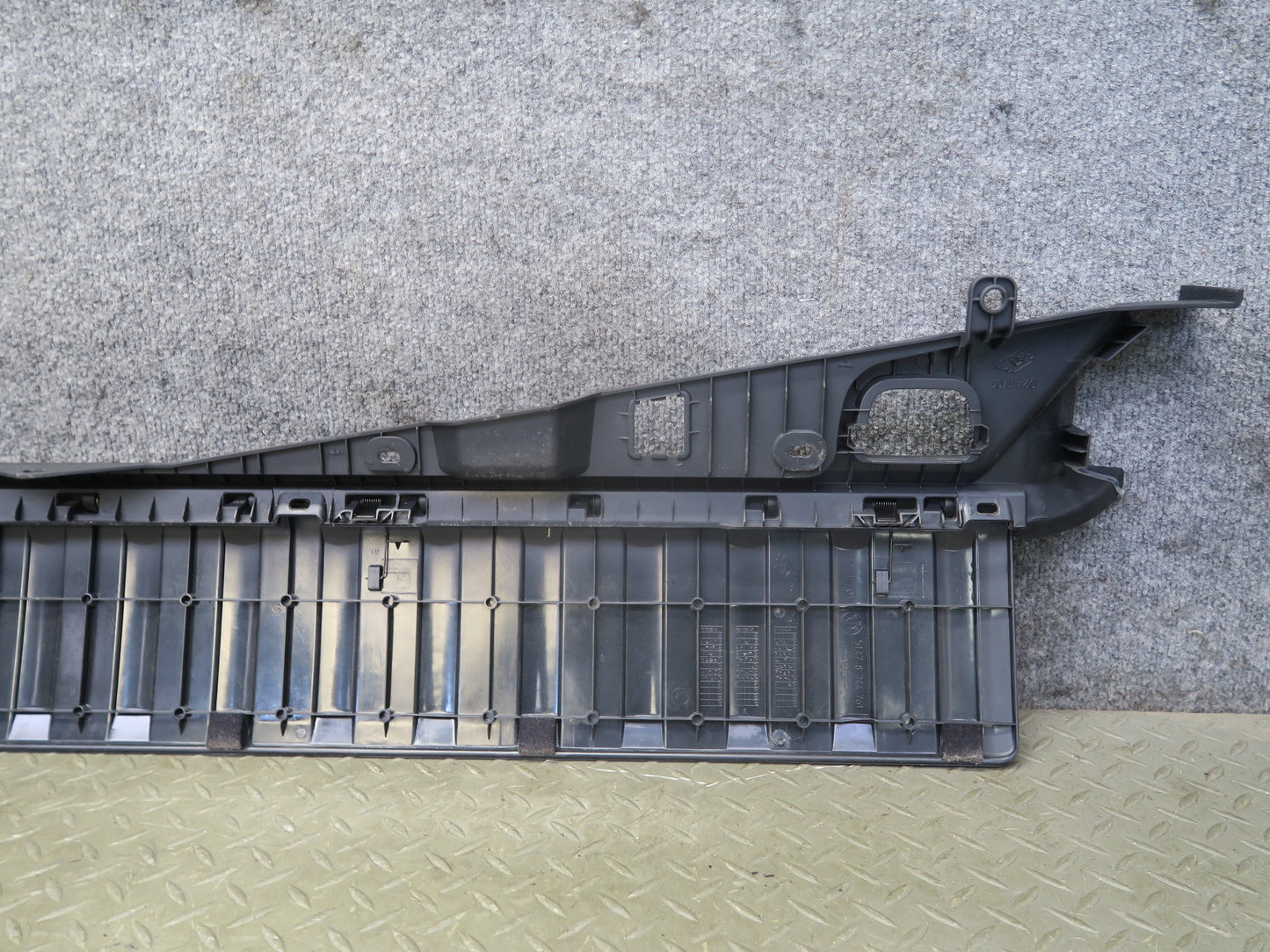 00-06 BMW E53 X5 Rear Trunk Loading Sill Lower Trim Cover Panel 8244760 OEM