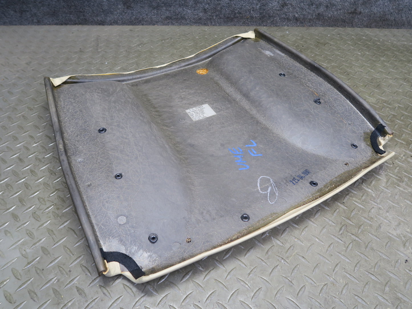 86-93 Mercedes W124 300E Front Left or Right Seat Back Trim Panel 1249140023 OEM