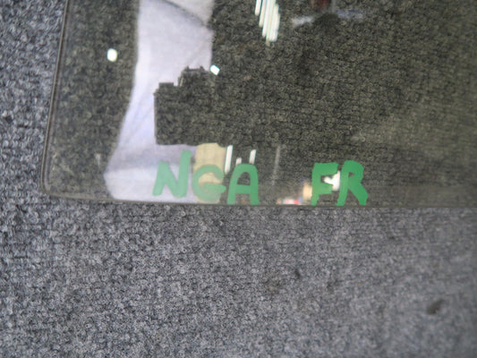 95-97 Nissan Gloria HY33 VIP Front Right Door Window Glass OEM