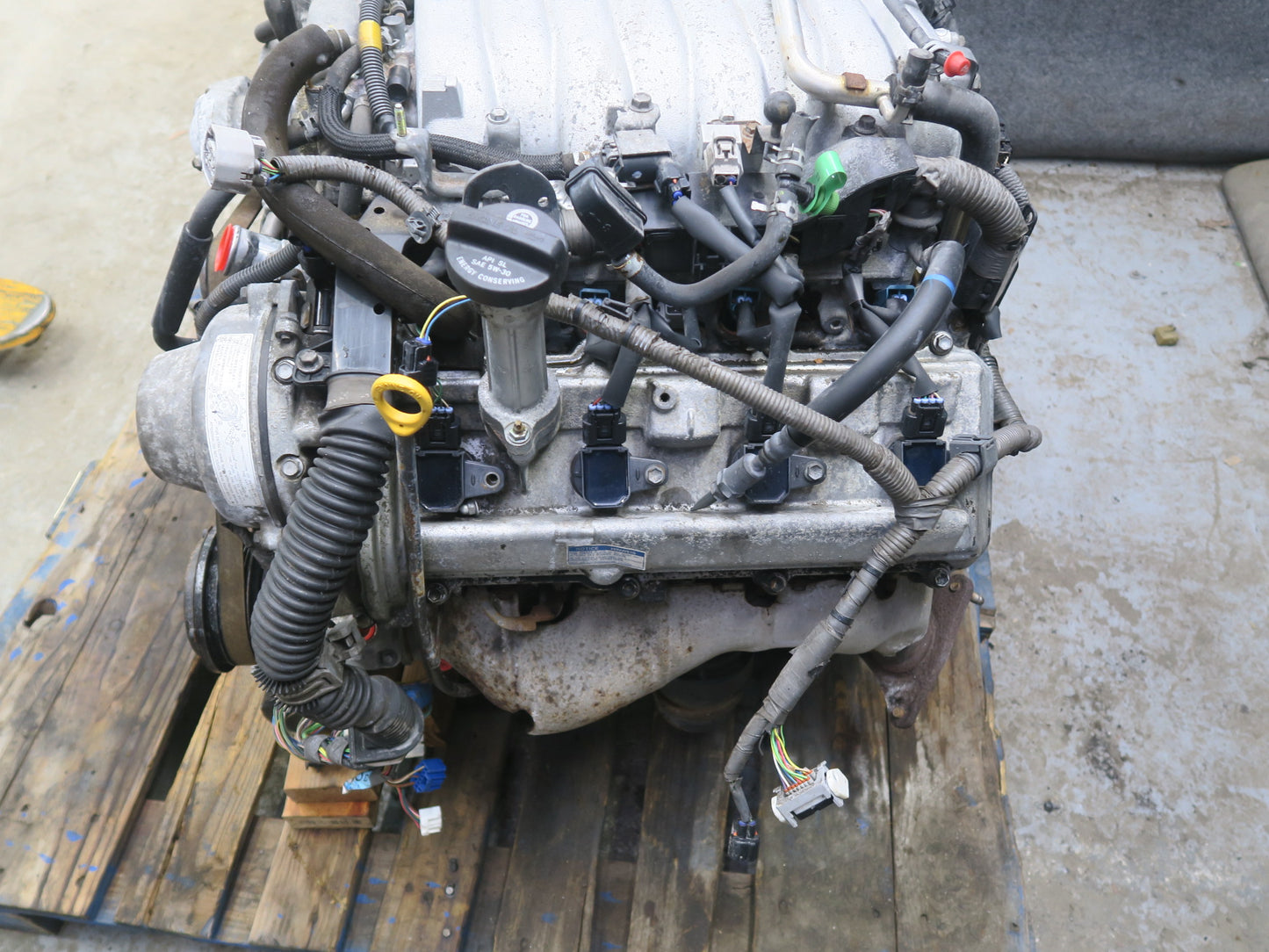 01-06 Lexus LS430 4.3L 3UZFE VIN N 5TH Digit Complete Engine Motor 159K Miles
