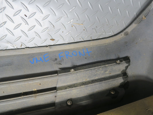 86-93 Mercedes W124 300E Front Bumper Cover Smoke Silver Metallic OEM
