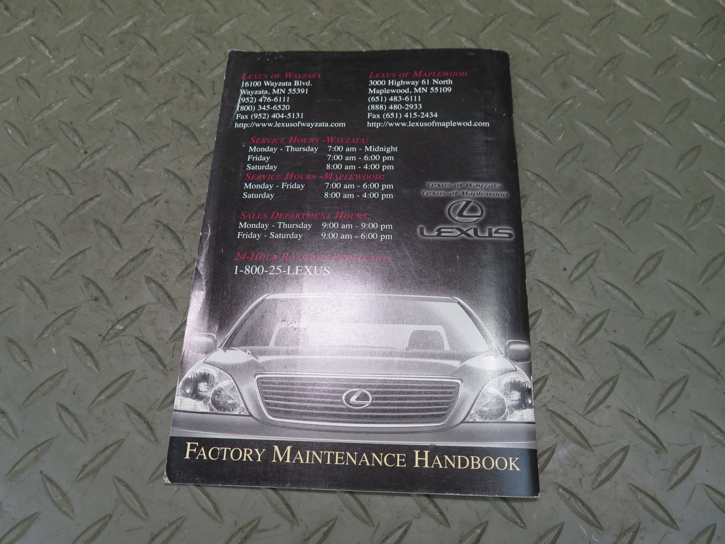 2002 Lexus GS300 GS430 Owners Operator Guide Manual Book Set OEM