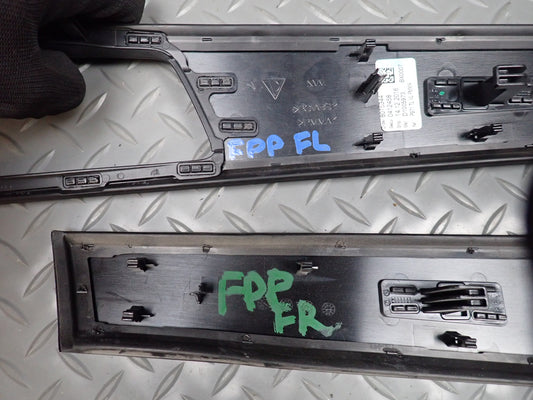 17-23 Porsche Panamera 971 Front & Rear Door Trim Bezel Cover Panel Set of 4