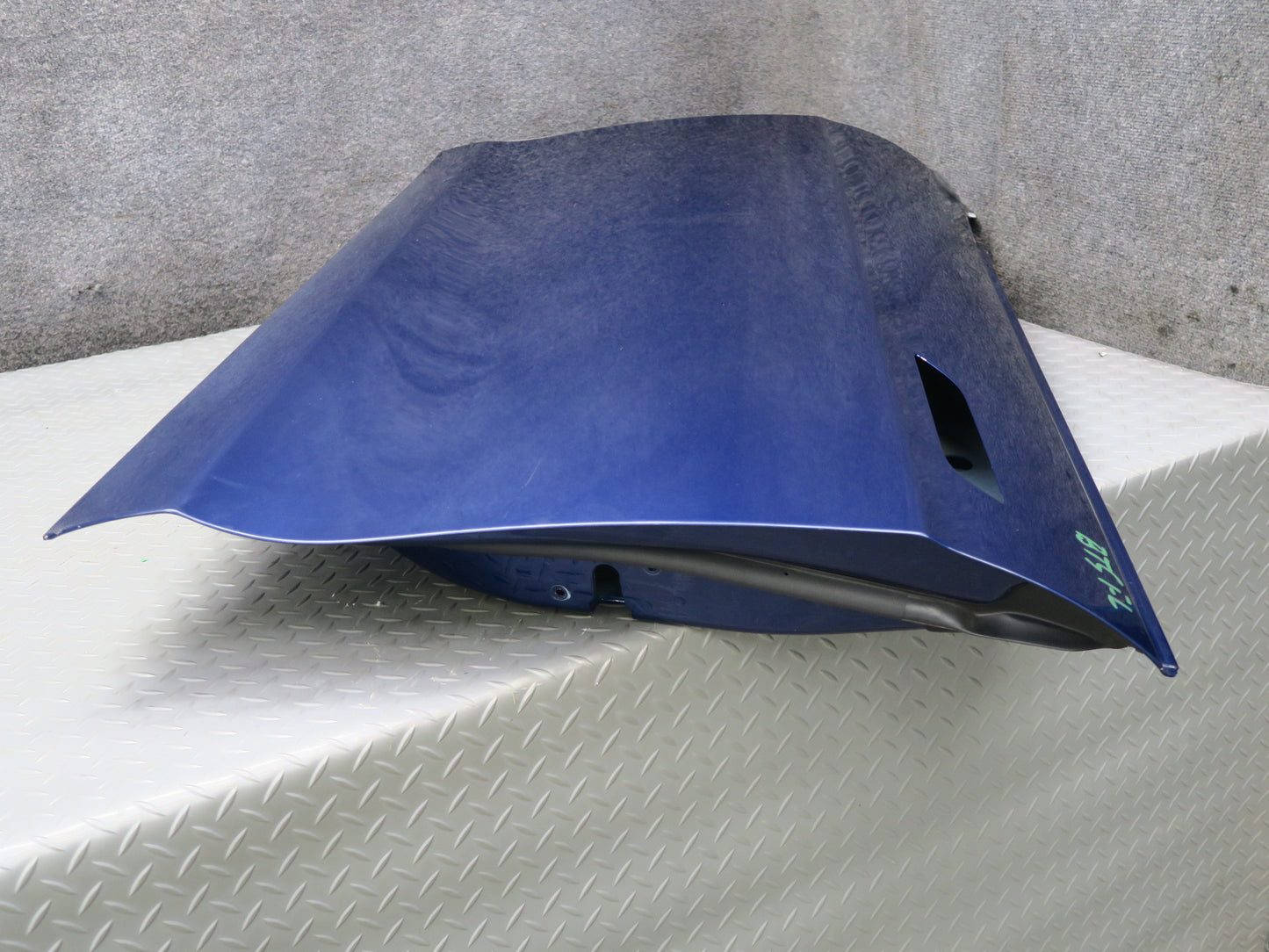 2016-2019 Tesla Model S 75D Front Left Driver Side Door Shell Panel Blue