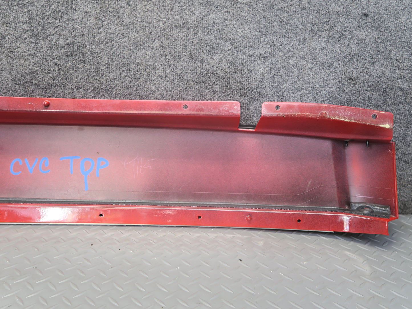 14-19 Chevrolet Corvette C7 Coupe TOP Upper Rearward Roof Trim Cover RED OEM