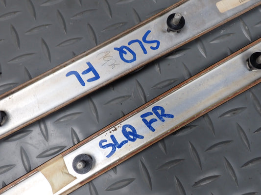 96-02 Mercedes R129 SL500 Set of 2 Left & Right Door Wood Trim Bezel Panel OEM