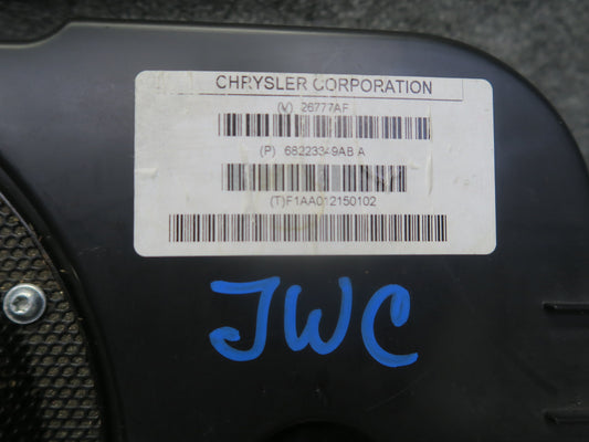 15-17 Jeep Wrangler JK Rear Subwoofer Speaker 68223349AB OEM