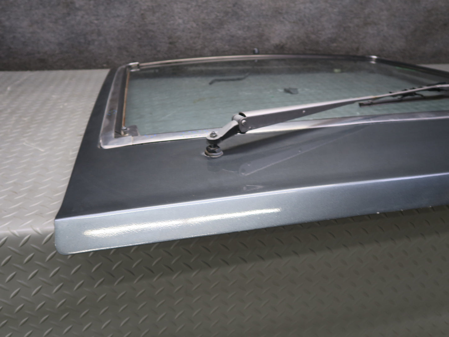 79-83 Datsun 280ZX S130 2+2 Rear Hatch Trunk Lid Gray w Glass & Wiper Assy OEM