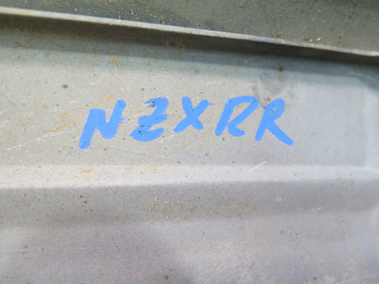 81-83 Datsun 280ZX S130 2+2 Rear Bumper Left & Right Trim Molding Gray Set OEM