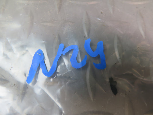 87-89 Nissan Z31 300ZX Set of 4 R15" Front & Rear Wheel Hub Center Cap Cover OEM