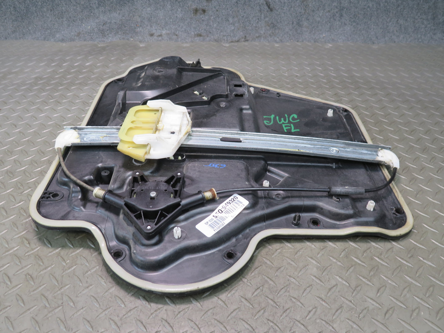 11-17 Jeep Wrangler JK Front Left Driver Door Window Regulator w Motor OEM
