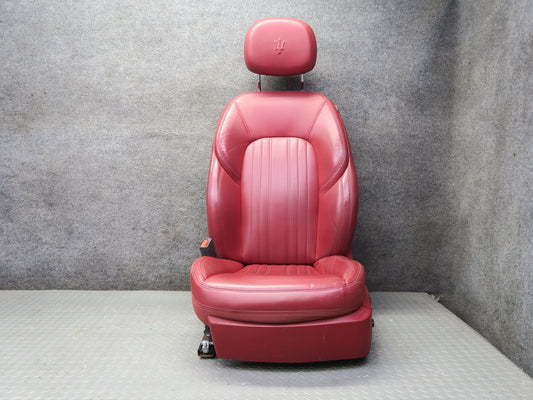 2017-2020 Maserati Levante M161 Front & Rear Left & Right Leather Seat RED Set