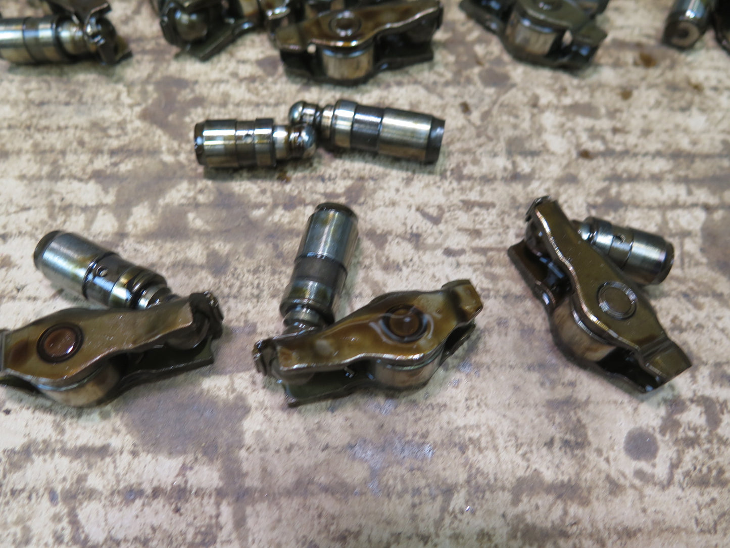 07-15 Mini S R55 R56 R57 1.6L N18 16pcs Engine Rocker Arm Valve Lifter Set OEM