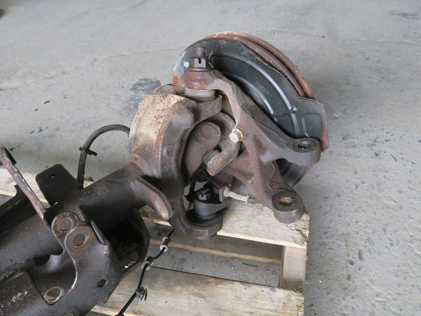 09-15 Jeep Wrangler JK Rubicon Tru-lok DANA44 Front Axle Brake Assy 3.73 Ratio