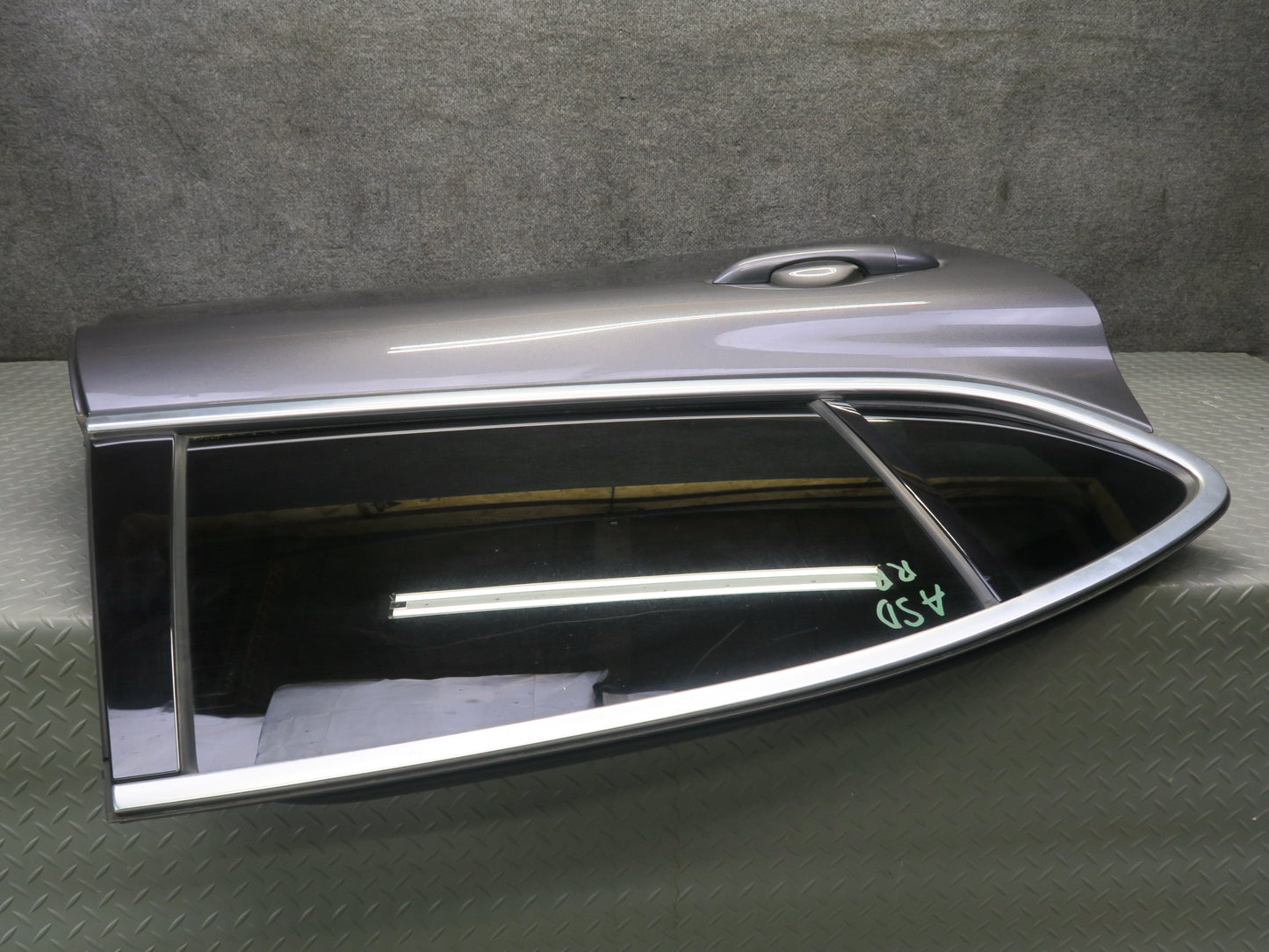 2017-2023 Alfa Romeo Stelvio Rear Right Side Door Shell Panel W/ Glass Gray