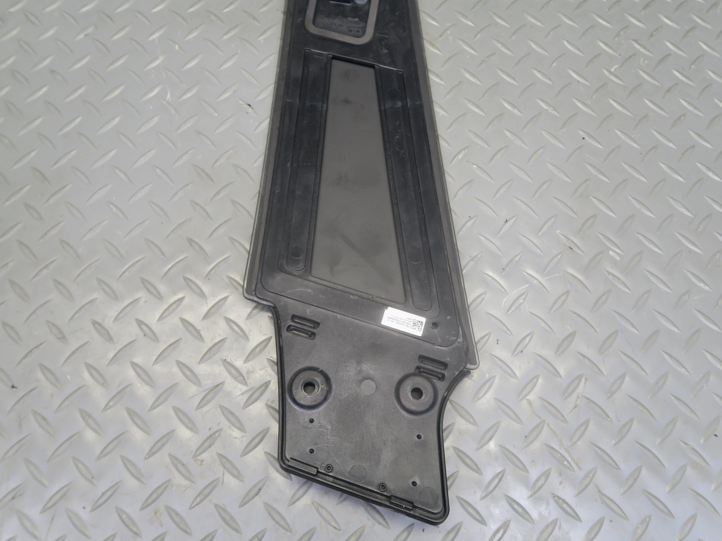 2016-2019 Tesla Model S 75D Left Driver Side B-pillar Glass Applique W/ Camera