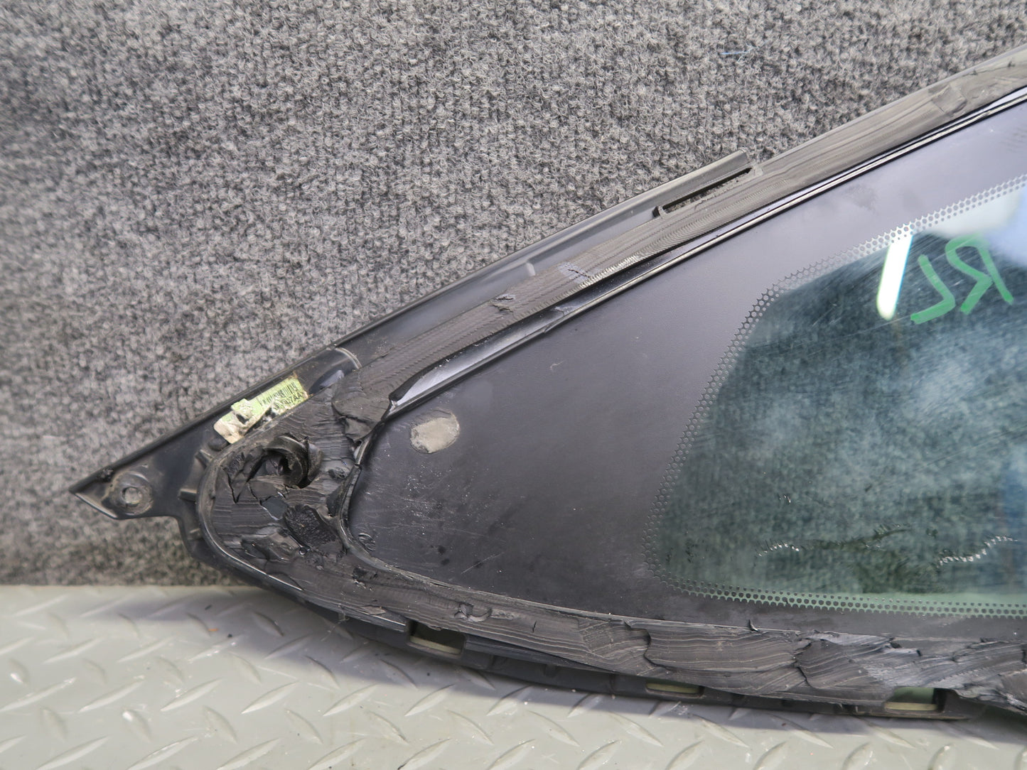 2016-2019 Tesla Model S 75D Rear Left Driver Side Quarter Window Glass