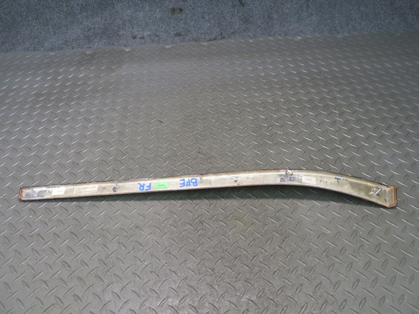 97-03 BMW E39 540ia Set of 4 Front & Rear Interior Door Woodgrain Trim Cover OEM