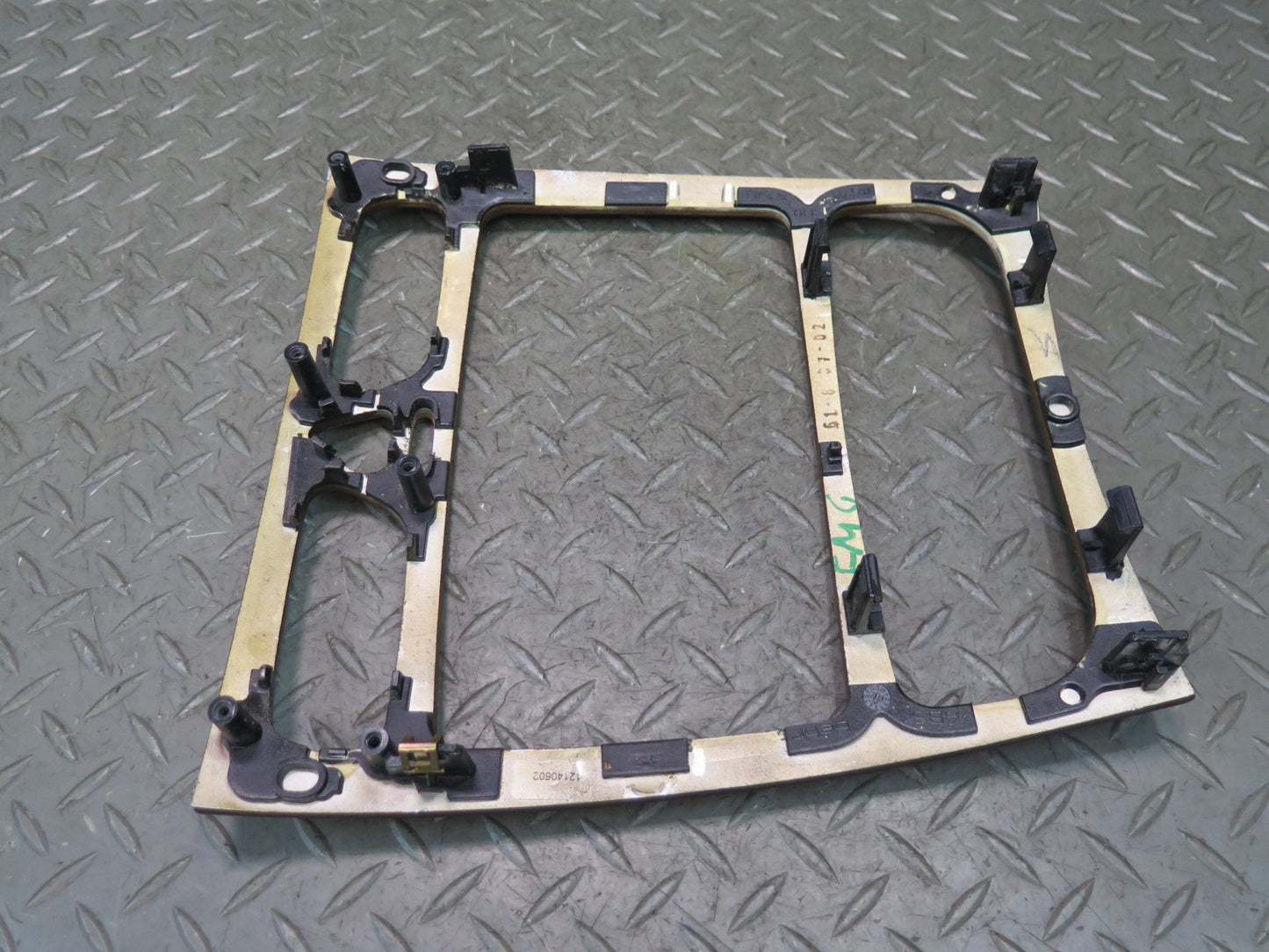 2002-2005 Mercedes W463 G500 Dash Front Center Radio Wood Trim Bezel Panel
