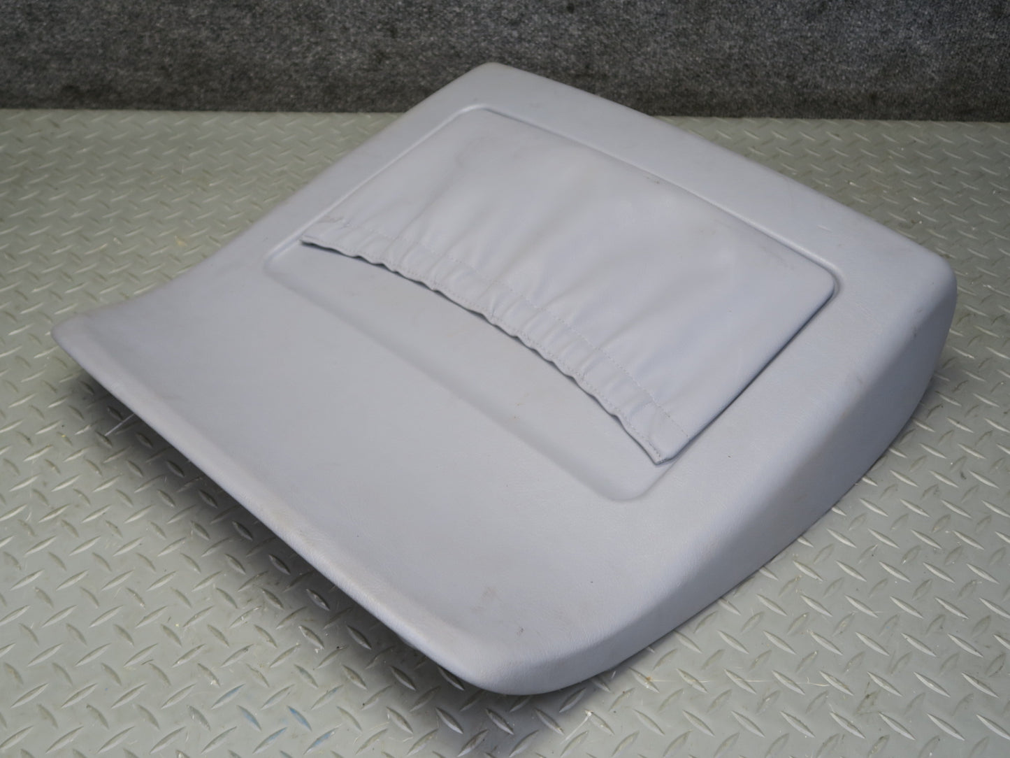 97-03 BMW E39 540ia Front Left Seat Rear Back Trim Panel Cover Gray 7000927 OEM