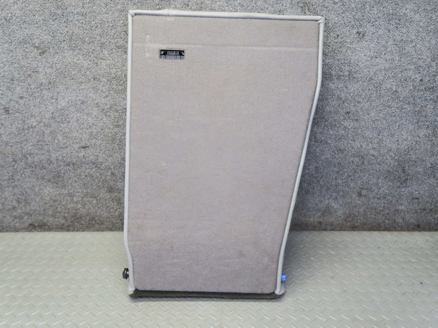 97-03 BMW E39 540ia Sedan Rear Seat Upper Backrest Leather Cushion Gray OEM