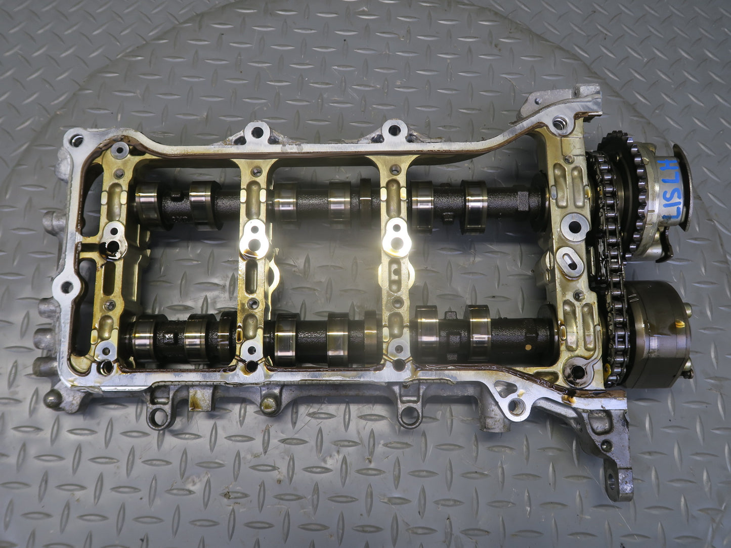 06-13 Lexus IS250 4GRFSE Left Engine Exhaust Intake Camshaft w Housing Assy OEM