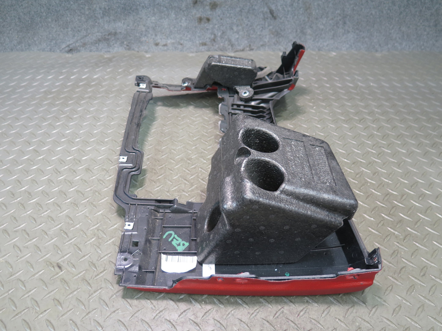 09-16 BMW E89 Z4 Front Left Under Dash Knee Trim Cover Panel RED OEM