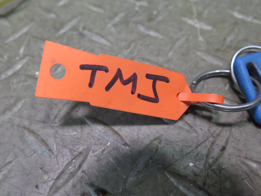 87-89 Toyota MR2 AW15 Ignition Door Glove Rear Trunk Cylinder Lock 3 KEY Set OEM